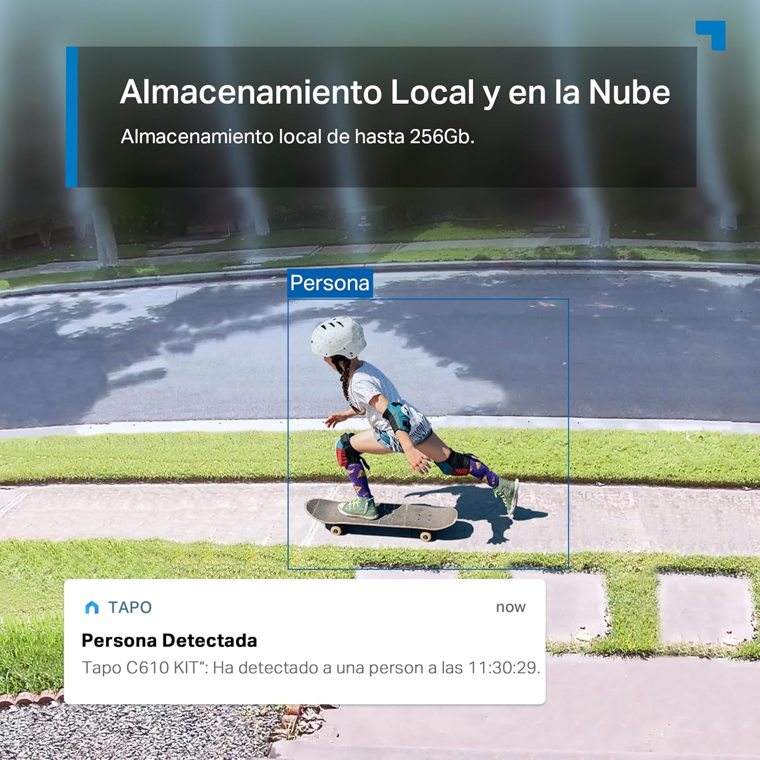Tapo C610 Kit – Cámara de Vigilancia 360º con Panel Solar y Batería, 2K 3MP, Detección IA Gratuita, Batería 6700 mAh, Seguimiento de Movimiento, Visión Nocturna a Color